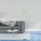 thumbnail image 2 of Elegante Pegatina De Pared Con Hojas De Plantas Verdes Y Enredaderas, Mural Artístico Para Baño, Dormitorio, Sofá, Fondo, Decoración Del Hogar, 2 of 8