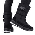 thumbnail image 3 of EKVAHL Women's Orthopedic Snow Boots, Waterproof Mid‑Calf Lined Cold Weather Outdoor Boots, Non‑Slip Trekking Winter Casual Boots Black, 3 of 6
