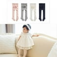 thumbnail image 7 of Little Girl Ruffle Bottom Cotton Tights 0-4T, 7 of 7