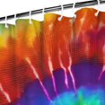 thumbnail image 3 of Colorful Tie Dye Pattern Shower Curtain 72"x72" ,Bathroom Decorative Shower Curtains Set with 12 Hooks,Modern Waterproof Washable Shower Curtain, 3 of 6