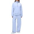 thumbnail image 5 of Pyhlmscde Womens Two Piece Fashion Long Sleeve Sweatsuit Sets, Two Piece Sets for Women, Womens Loungewear Set, Sweatsuits Women 2 Piece Outfit, 5 of 6