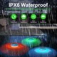 thumbnail image 4 of 2Pcs Solar Floating Pool Lights,RGB Color Changing Floating Pool Lights for Swimming Pool,Waterproof Light up LED Pool Accessories,Outdoor LED Pool Lights That Float for Pool,Pond,Spa,Hot tub, 4 of 7