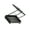Black, variant on BQBQERT Space Saving Stand Foldable Sink Storage Rack for Brushes and Supplies Sponge Holder for Kitchen Countertops