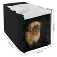 thumbnail image 3 of Dog Crate Cover,Privacy Dog Crate Cover Fits Midwest Dog Crates,Waterproof Kennel Cover Indoor Outdoor, 3 of 23