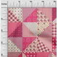 thumbnail image 2 of oneOone Cotton Jersey Pink Fabric Sewing Craft Projects Fabric Prints By Yard 58 Inch Wide, 2 of 5