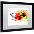 thumbnail image 2 of Trademark Fine Art "Abstract 05" Canvas Art by Mako, White Matte, Black Frame, 2 of 4