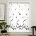 thumbnail image 3 of Butterfly Colorful Chiffon Sheer Curtains For Living Room Bedroom Kitchen ration Window Voiles Organza Tulle Curtain, 3 of 7