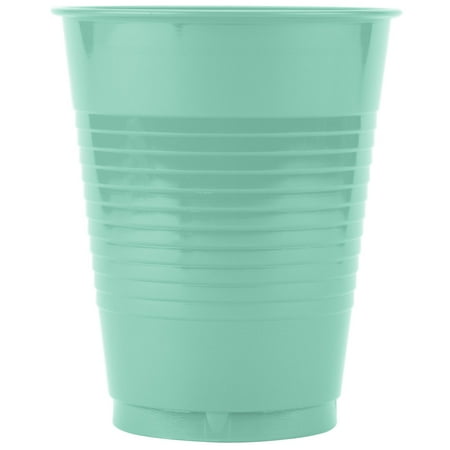 

Party Central Club Pack of 240 Mint Green Contemporary Heavy-Duty Party Cups 16 oz.