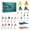 E, variant on OIUR 2025 Fishing Lure Advent Calendar 24-Day Countdown Box with Surprise Baits Holiday Countdown Decor Christmas Gift for Men Boys Anglers