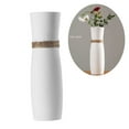 thumbnail image 4 of Mutmorningal White Ceramic Flower Vase Room Dried Flower Vase Home Furnishings Decorations, 4 of 11