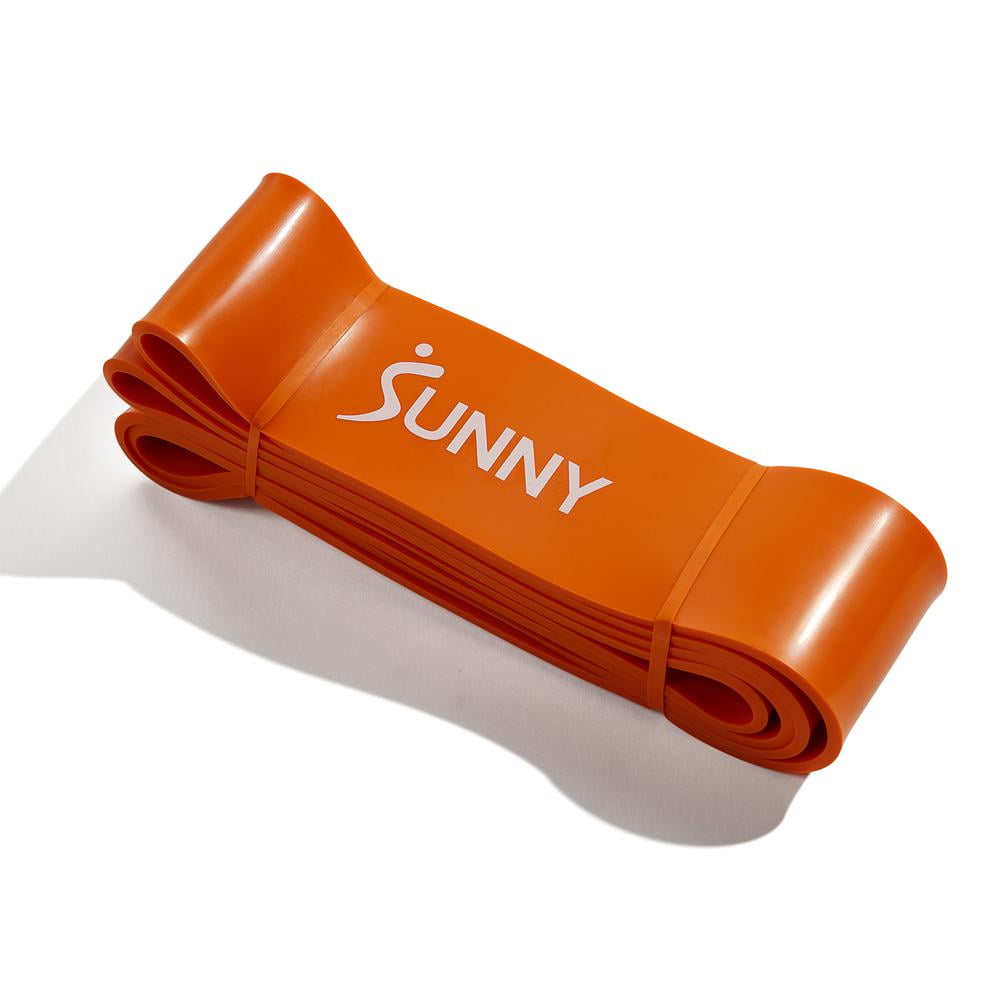 Sunny Health & Fitness Strength Training Band natural latex eco-friendly and odorless orange 140 lb