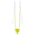 thumbnail image 2 of Machrus Swingan High Back, Full Bucket Toddler & Baby Swing with Vinyl Coated Chain - Fully Assembled - Yellow, 2 of 6