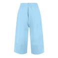 thumbnail image 5 of Women's Loose Fit Wide Leg Pants with Drawstring Waist and Pockets, 5 of 8