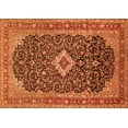 thumbnail image 1 of Ahgly Company Indoor Rectangle Medallion Orange Traditional Area Rugs, 6' x 9', 1 of 1