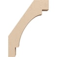 thumbnail image 3 of Ekena Millwork 3"W x 10"D x 14"H Merced Rough Cedar Woodgrain TimberThane Knee Brace, Primed, 3 of 6