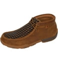 thumbnail image 3 of Men's Twisted X MDM0057 Driving Moc Chukka Oiled Saddle/Blue Leather 8.5 M, 3 of 6