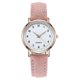 thumbnail image 1 of Relojes de mujer Reloj de pulsera analógico de cuarzo pequeño para mujer Reloj de cuero casual, rosa, 1 of 4