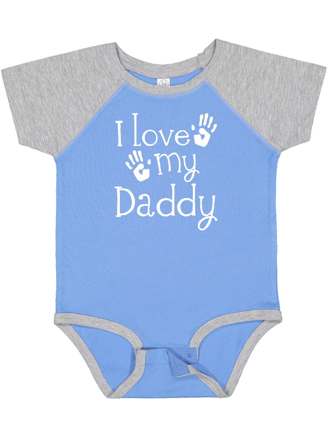 Inktastic I Love My Daddy Fathers Day Gift Baby Boy Or Baby Girl Bodysuit Walmart Com