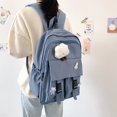 thumbnail image 1 of Mochila coreana estudiante mochila escolar de gran capacidad mochila de viaje bolsa de computadora, 1 of 4