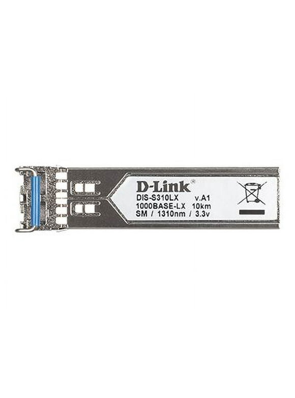 D-Link DIS S310LX - SFP (mini-GBIC) transceiver module - 1GbE - 1000Base-LX - LC single-mode - up to 6.2 miles