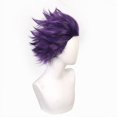 thumbnail image 3 of My Hero Academy Heartbeat Makes Purple Beauty Sharp Explosion Head Cosplay Wig Rose Net High Temperature Silk, 3 of 5