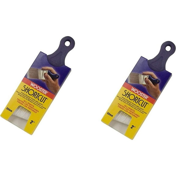 Wooster Brush Q3211-2 Shortcut Angle Sash Paintbrush, 2-Inch, White !!'.0 2-2 Inch