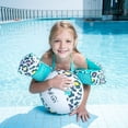 thumbnail image 3 of Inflatable beach ball  colorful cheetah pool float  suitable for both children and men, 3 of 7