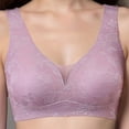 thumbnail image 6 of WCJM Womens Underwear Women's Underwire Underwear Lace Breathable Comfortable Up Anti Sag Bra S, 6 of 7
