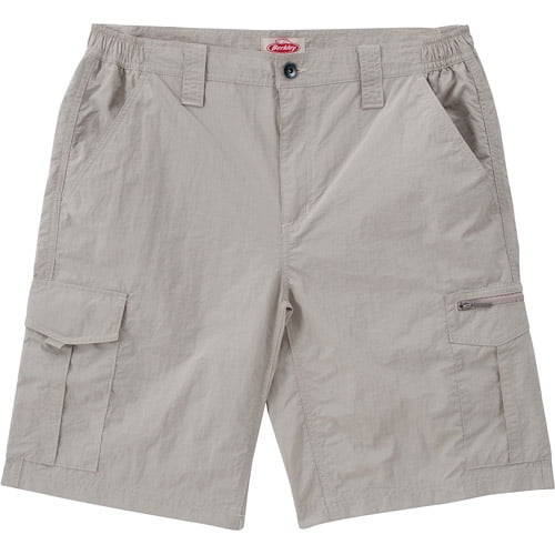 nylon cargo shorts elastic waist