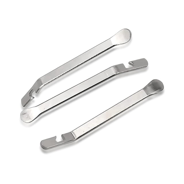 Greeniant Palanca para neumáticos de bicicletas de 3 piezas, tratamiento térmico de acero inoxidable, cuchara para neumáticos, abridor para cambiar Ciclismo Greeniant BFH000986-00