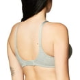 thumbnail image 3 of Women's Warner's RN0141A Invisible Bliss Cotton Wirefree Bra with Lift (Light Grey Heather 38B), 3 of 6