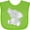 Apple Green, variant on Inktastic Elephant Boys or Girls Baby Bib