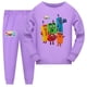 thumbnail image 1 of Ropa de bloques de números a la moda, ropa de casa para niñas pequeñas, pijamas para niños pequeños, pijamas para adolescentes y niños, Pijama de Navidad para niños, 1 of 4