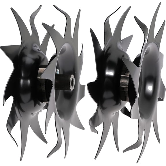 Power Tiller Tines for Mantis 1622, 7222, 7225, 7260, 7261, 7262, 7920, 7924, 7940 Cultivators, Till up to 10-Inch deep and 9-Inch Wide