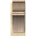 thumbnail image 2 of Ekena Millwork 8"W x 18"D x 18"H Thorton Rough Sawn Traditional Outlooker, Douglas Fir, 2 of 4
