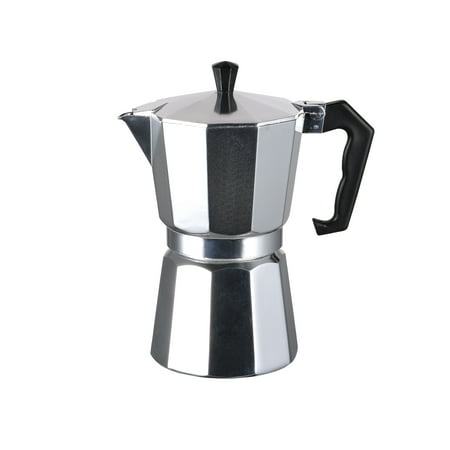 Kitchen Sense Polished Aluminum Coffee Maker 9 (Best Coffee Machine Under 500)