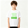 thumbnail image 2 of I Want To Speak To My Nana Boys Graphic Tee, Cute Funny Family Joke 100% Cotton Kids Short Sleeve T-Shirt 4-13Y, 2 of 5