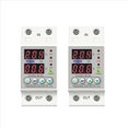 thumbnail image 3 of 2X Riel DIN Doble Pantalla Ajustable sobre Voltaje Corriente y Bajo Voltaje Dispositivo Protector Relé Protector 60A 220 V 230 V, 3 of 5