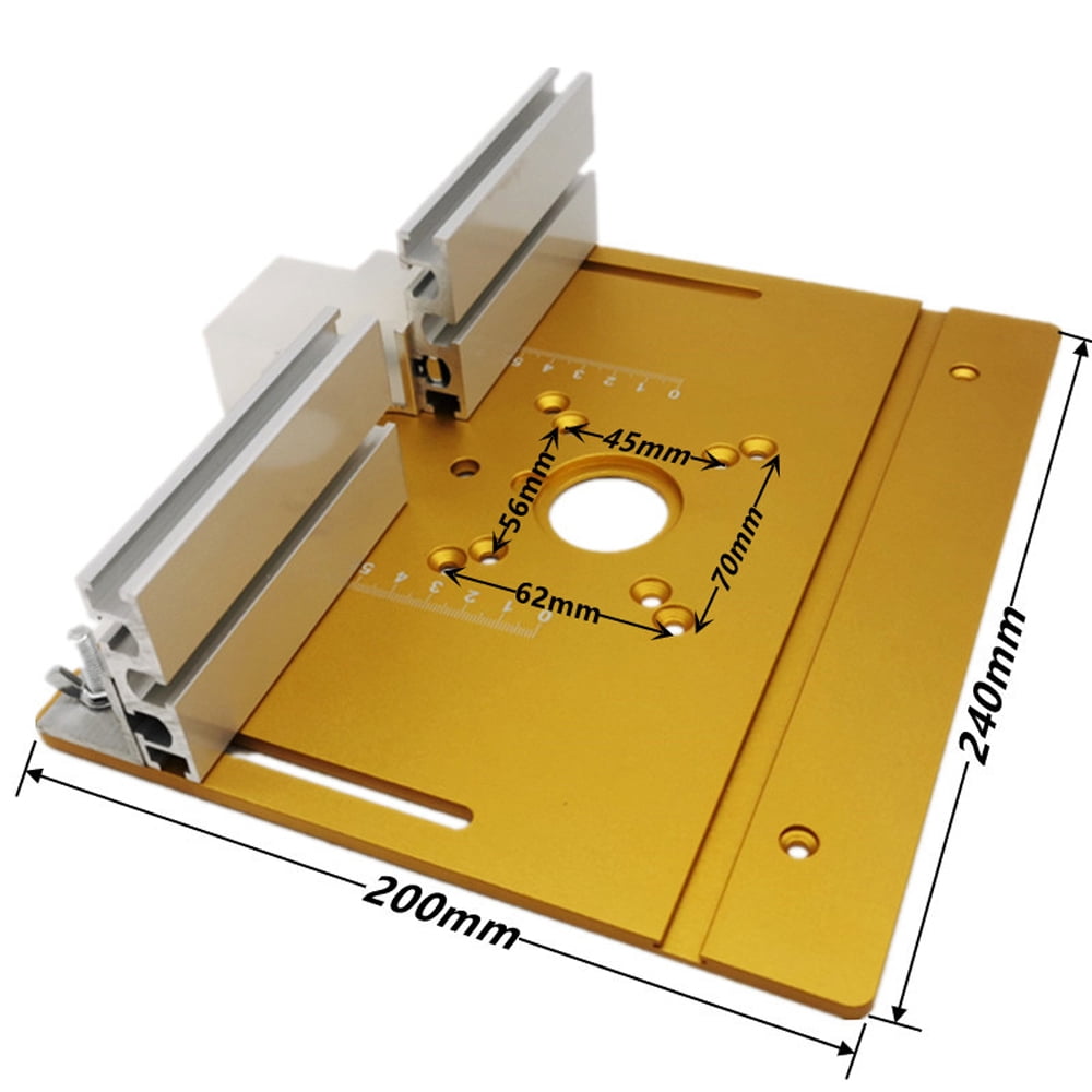 Insert Plate,With Miter Table Flip Auxiliary Tool Plate Alloy Wood Router Table Plate Miter Table Saw Table Plate Alloy 3 Router Table Auxiliary Tool With Of 3 Router Set Of 3 Anrio