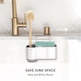 thumbnail image 2 of Simplehuman Sink Caddy, Brushed Stainless Steel, 2 of 5