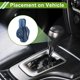 thumbnail image 3 of Funda para la Palanca de Cambios Unique Bargains Car Shift Knob Hoodie Azul Verde Poliéster 6.3"x5.12" 1 Pc Impresión Digital, 3 of 6