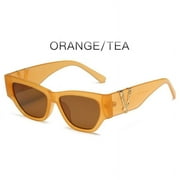 Retro cat eye Sunglasses Women and Men Vintage Small Square Sun Glasses UV Protection Glasse