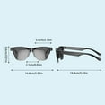 Smart Glasses Polarized Blue Tooth Sunglasses Built In Mic & Speakers