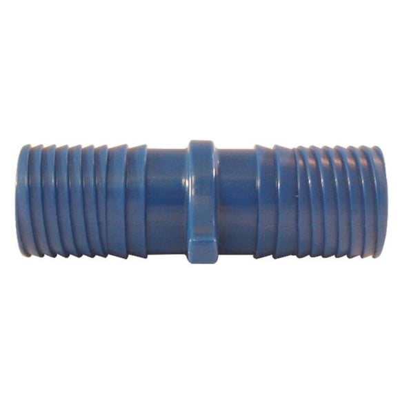 Blue Twisters 4814885 0.5 in. Insert x 0.5 in. Dia. Insert Polypropylene Coupling, Blue - Pack of 5