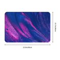 thumbnail image 3 of Goofa 16"x24" Inches Neon Gradient Blue Doormats for Outdoor Entrance - Non-Slip Welcome Mat, Heavy Duty Door Mats Outdoor, Spring Doormat, 3 of 9