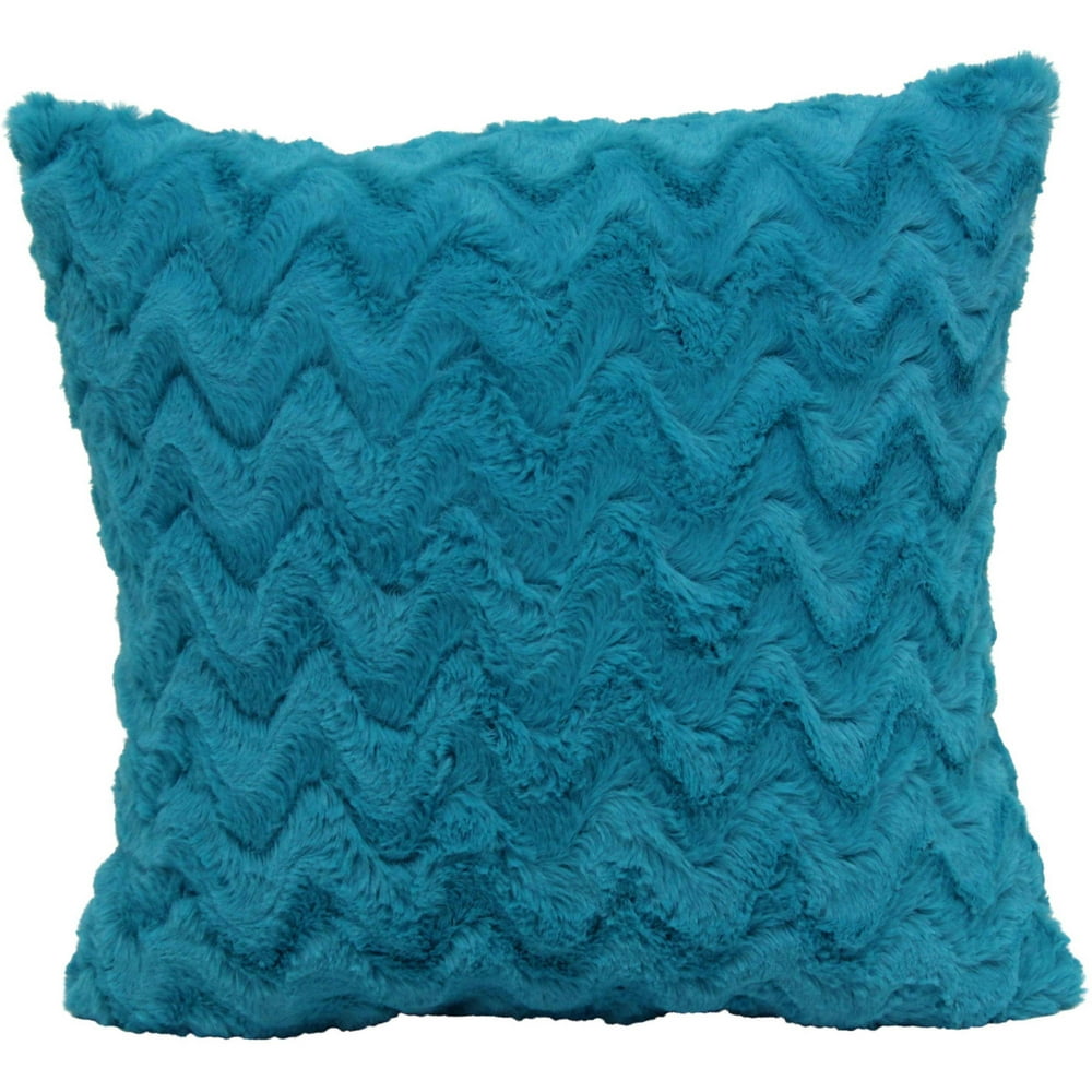 Your Zone Ripple Teal Pillow, 1 Each