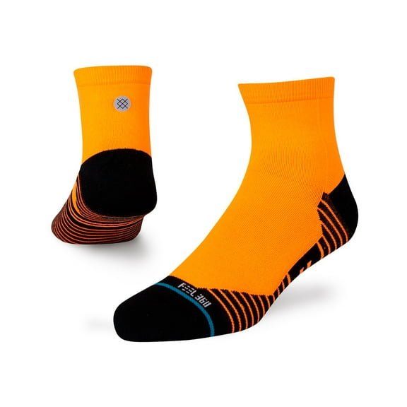 Hiatus Qtr Ankle Socks [Neon Orange]