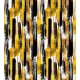 thumbnail image 3 of Ambesonne Modern Duvet Cover Sets, Grunge Art Brushstrokes, 2-Queen, Earth Yellow Black, 3 of 7