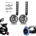 thumbnail image 2 of Outdoor LED Flashing Cycling Balance Training Wheel Bicycles Stabilisers 12-20" Bikes Side, 2 of 12