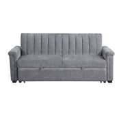 Global Furniture USA U0201 Dark Gray Pull Out Sofa